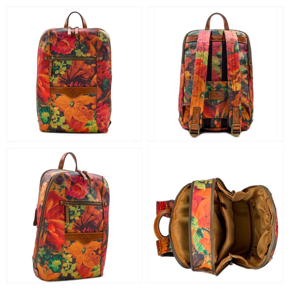 Patricia Nash Backpack 🎒 Coated Canvas Collection